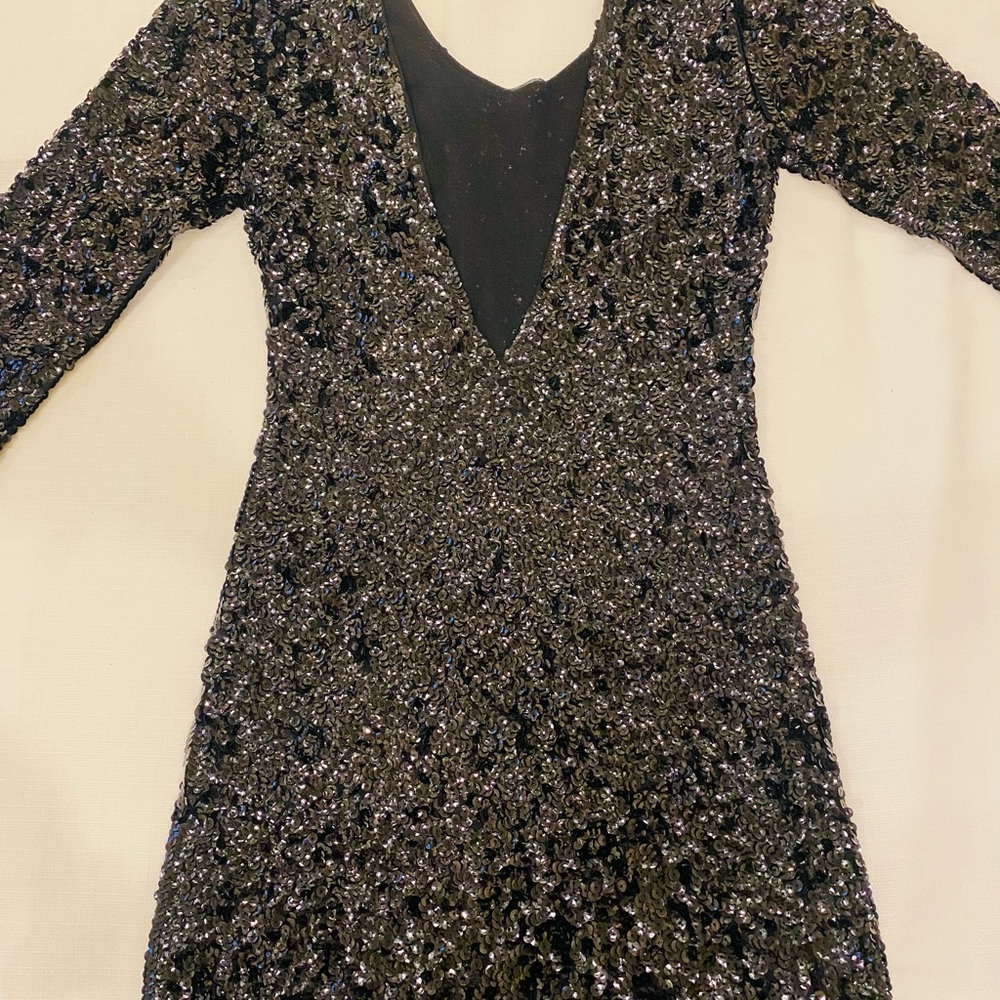 Mini Sequin Dress - Picture 2 of 3